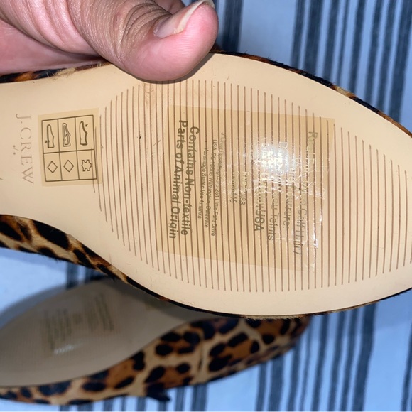 J. Crew Calf Hair Loafers 7.5 - Picture 5 of 5